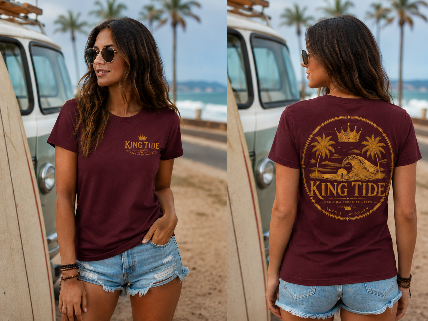 King Tide Golden Hour T-Shirt - Image 2