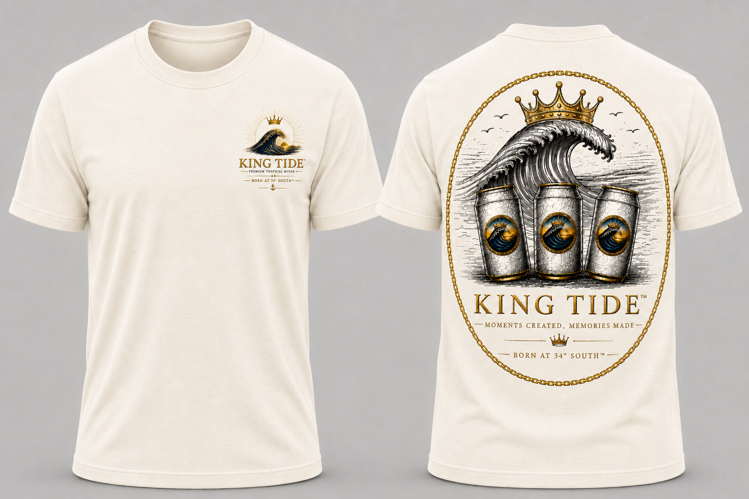 King Tide Heritage Cans T-Shirt