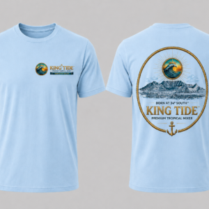 King Tide Retro Table Mountain T-Shirt