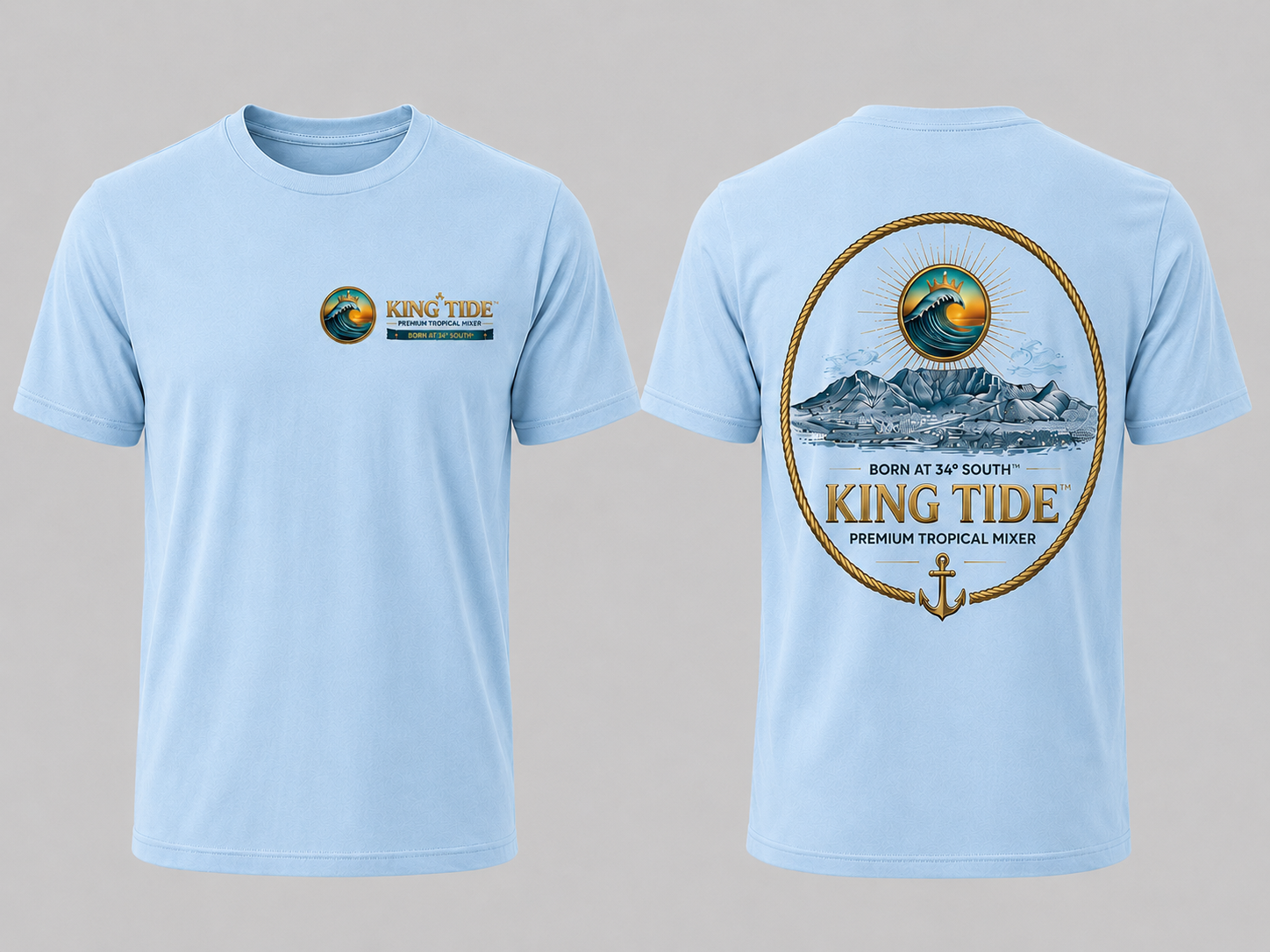 King Tide Retro Table Mountain T-Shirt