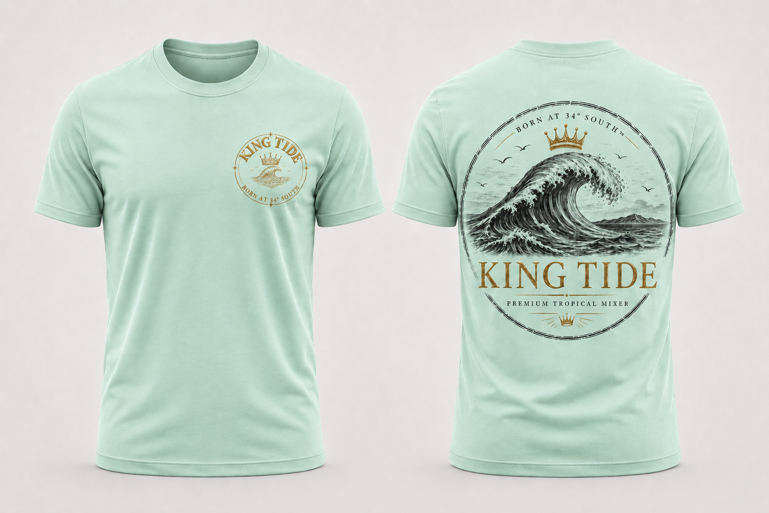 Kind Tide Retro Wave T-Shirt