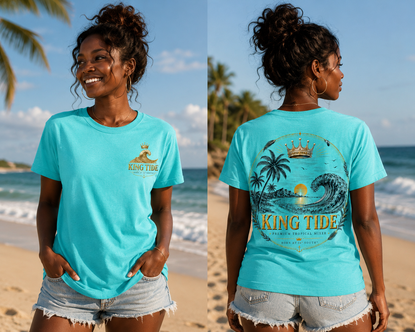 King Tide Tides of Paradise T-Shirt - Image 2